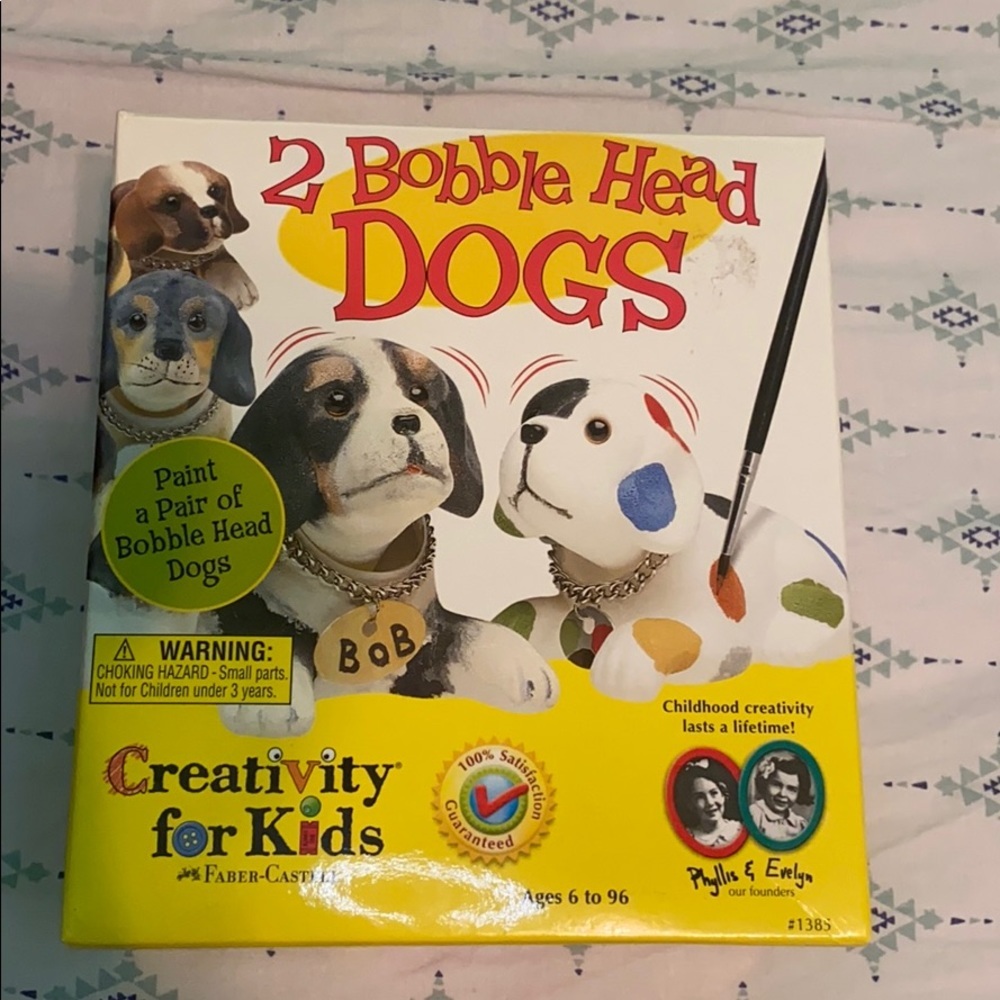 Creativity for Kids 2 Bobble Head Dogs